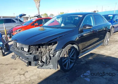 2017 Volkswagen Passat 1.8T R-Line from USA, damaged, VIN 1VWDT7A37HC080155
